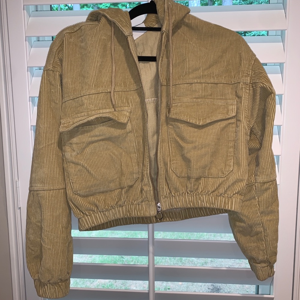 dark green bdg urban outfitters jacket